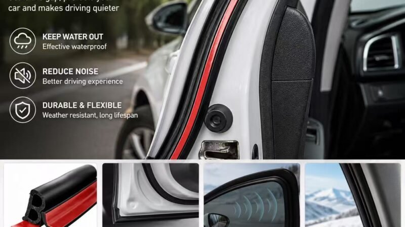 How to Choose the Right Rubber Sealing Strip for Industrial and Automotive Applications