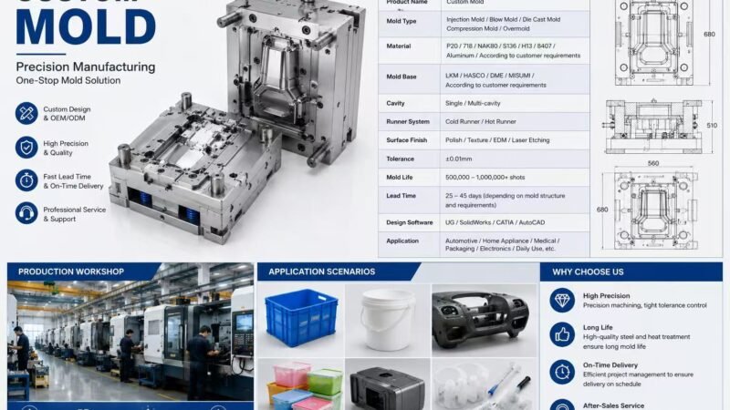 Precision Industrial Mold Manufacturing: A Strategic Guide for Reliable B2B Sourcing