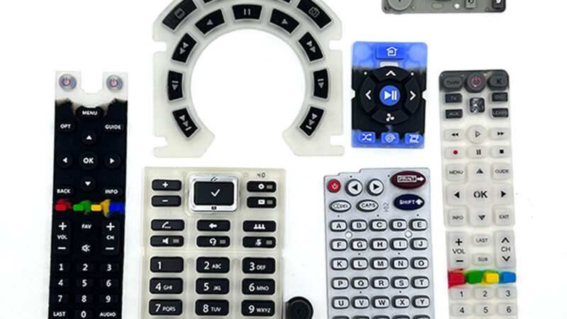 Durable Silicone Rubber Keypads for TV Remote Controls: Reliable Solutions for African and Indian Electronics Markets