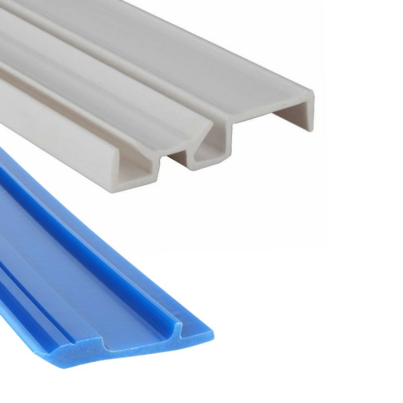 How do you select materials and evaluate material properties for plastic extruded profiles across different application scenarios? PVC / ABS / PC / PP / PE